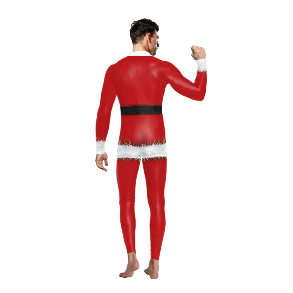 Costume de batterie de cosplay à imprimé musculaire de Noël pour hommes et femmes, costume adulte, vêtements de fête de carnaval, combinaisons et barboteuses, nouveau, 2024