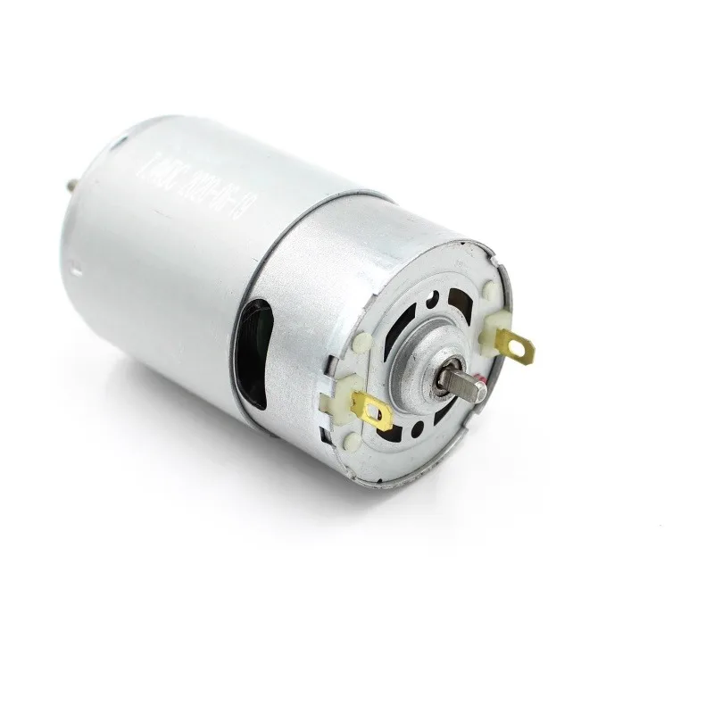 มอเตอร์ RS-550SM ดีซี 7.4 โวลต์ 17500 รอบต่อนาที แกนเกลียว มอเตอร์ความเร็วสูง สำหรับเครื่องปั่นน้ำผลไม้ อุปกรณ์ DIY