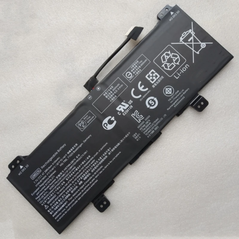 

GM02XL TPN-Q185 GM02047XL HSTNN-DB7X Laptop Battery HP Chromebook X360 11 11A G1 G6 G7 EE 14 G5 3GJ73EA 3GJ74EA 3GJ76EA 3VK05EA