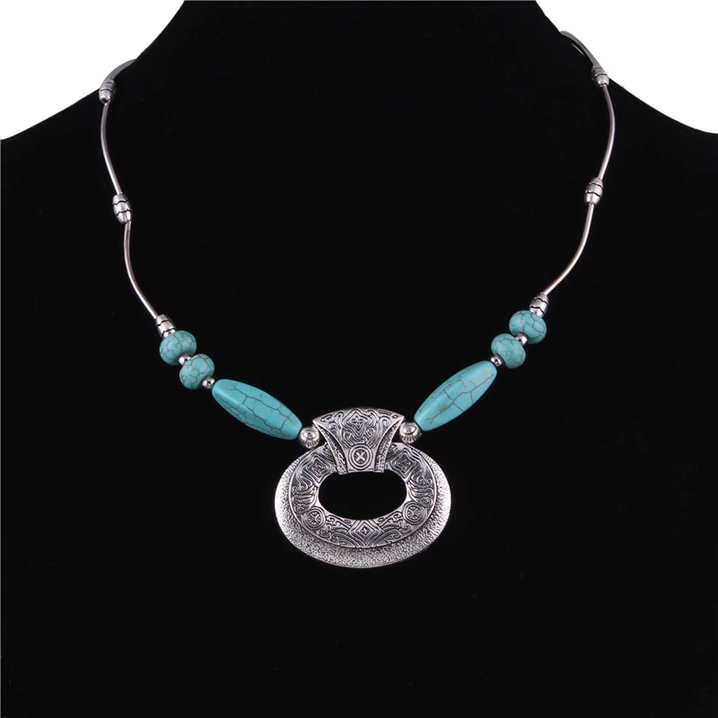Ethnische Statement-Choker-Halskette für Frauen und Mädchen, Party- und Festival-Schmuckgeschenke – Detail 18