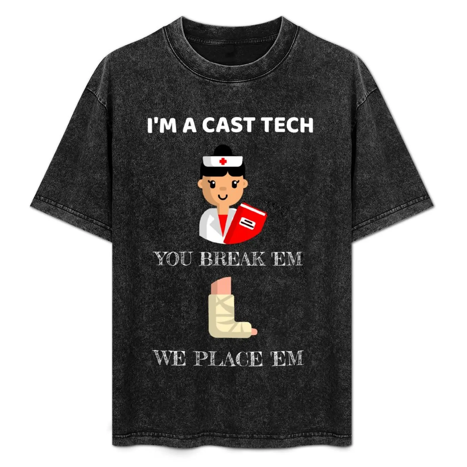 

I'm A Cast Tech T-Shirt Big Size Loose Fit Tee Shirt