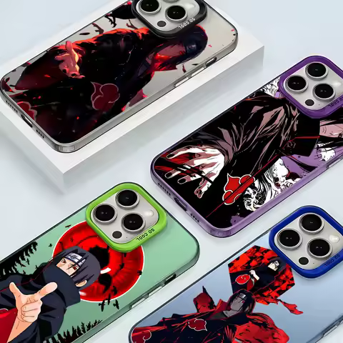 Uchiha Itachi Naruto Anime Case for Xiaomi Poco F7 X3 NFC X7 X5 X6 F5 M3 C31 F6 C50 M5s C51 F3 F4 M2 Pro Shockproof Phone Cover