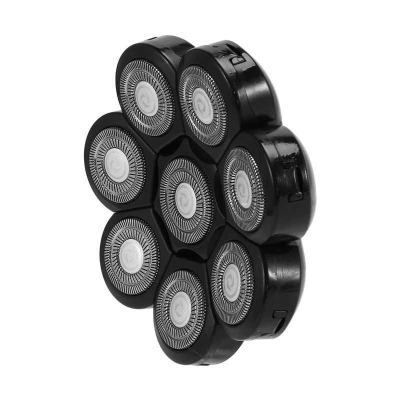 남성용 전기 면도기 교체 면도기 헤드, 블랙 면도날, 8 in 1 에 적합