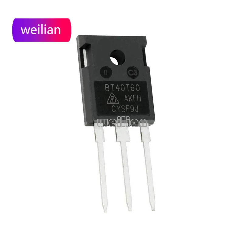 10PCS/Lot 100% Real Original New Imported G40N60UFD 40N60NPFD BT40T60 40A 600V IGBT 40N60 SGH40N60UFD G40N60 UFD BT40T60ANFK