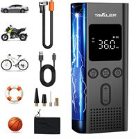 150PSI Portable Bike Pump Wireless Electric Air Pump Rechargeable Tire Inflator For Bicycle Car Motorcycle with Digital Gauge
