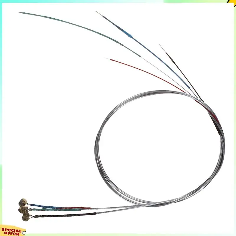 TURE 40X Conjunto de cordas de violino com núcleo de aço E A D G para tamanho completo 4/4