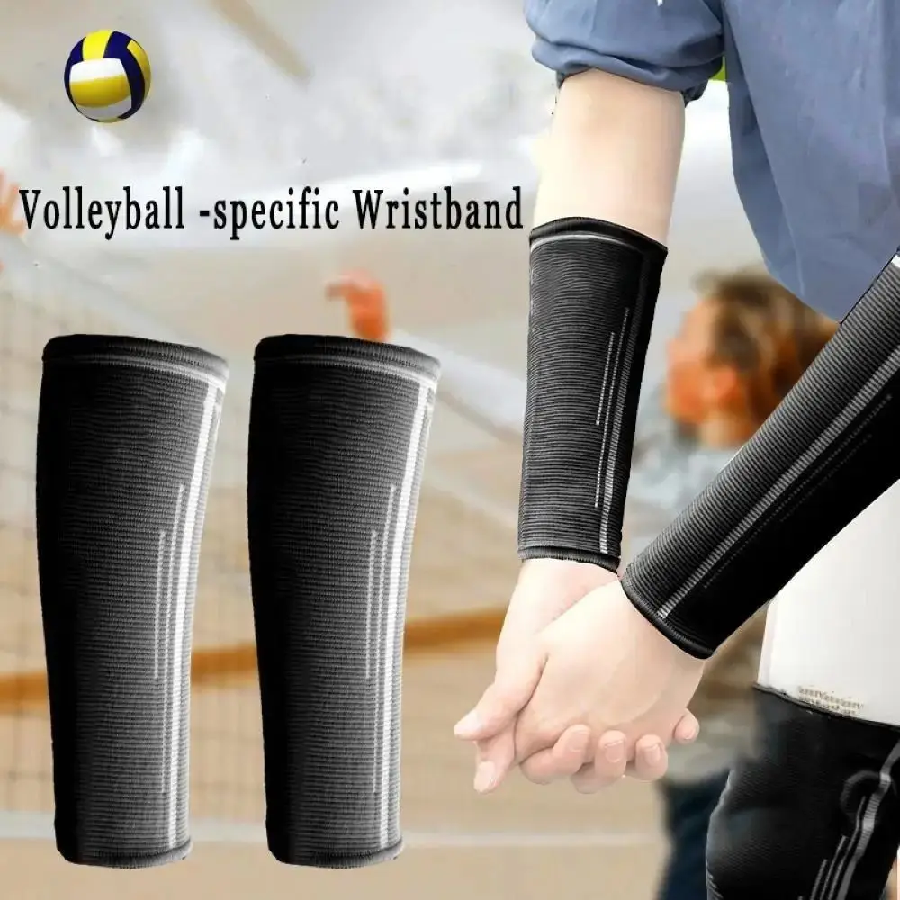 UV Protection Volleyball Arm Sleeves Breathable Wrist Support Forearm Compression Sleeve Elastic Sports Safety