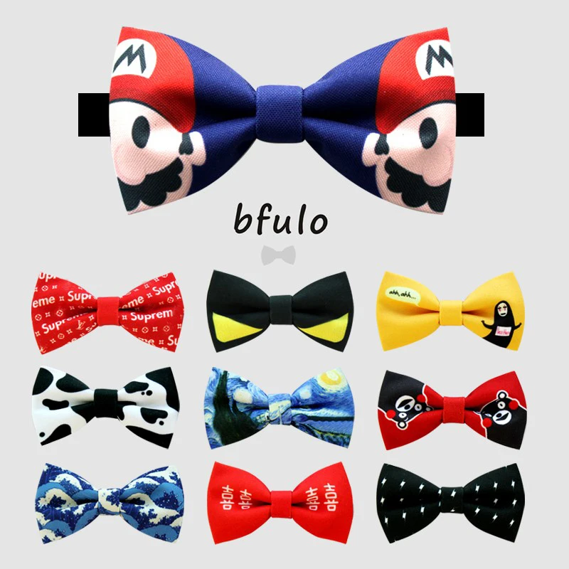 

Pet Bow, Cat Dog Handmade Collar, Trendy Brand Tie, Teddy Gold Hairband, Large Dog Tie, Pet Decoration Tie