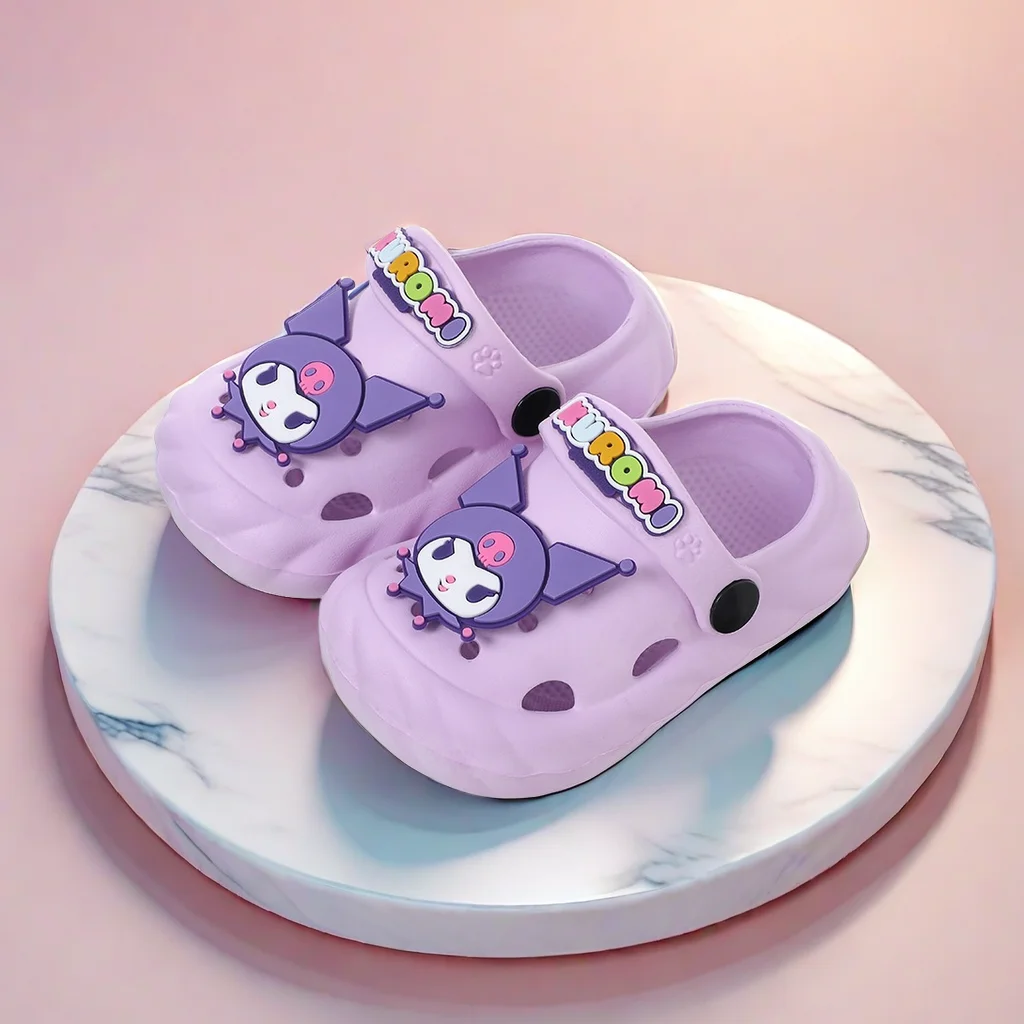 شباشب كرتونية لطيفة للأطفال غير قابلة للانزلاق للفتيات بنعال ناعمة شباشب إيفا كرتونية لطيفة للأطفال #1