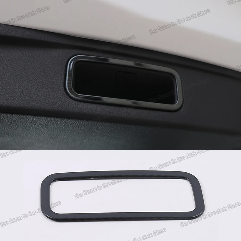 for Haval F7 F7x Car Trunk Handle Frame Decoration Accessories Interior Mouldings Chrome 2019 2020 2021 Auto tail door 2022 2023