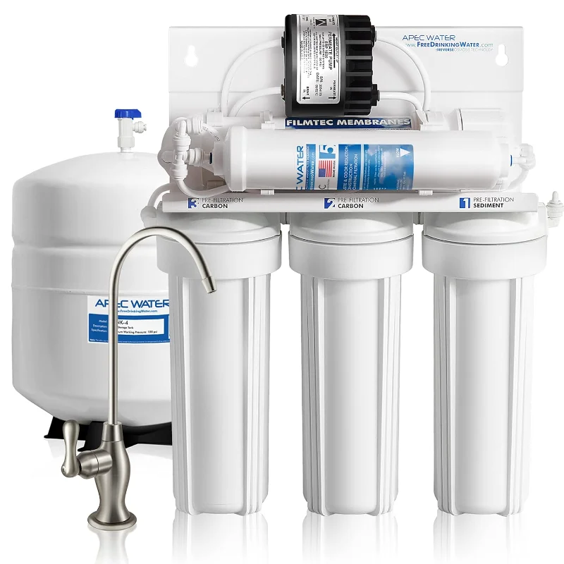 

Systems Ultimate RO-PERM Boosted Performance with Permeate Pump Ultra Safe Reverse Osmosis Drinking Water Filter System