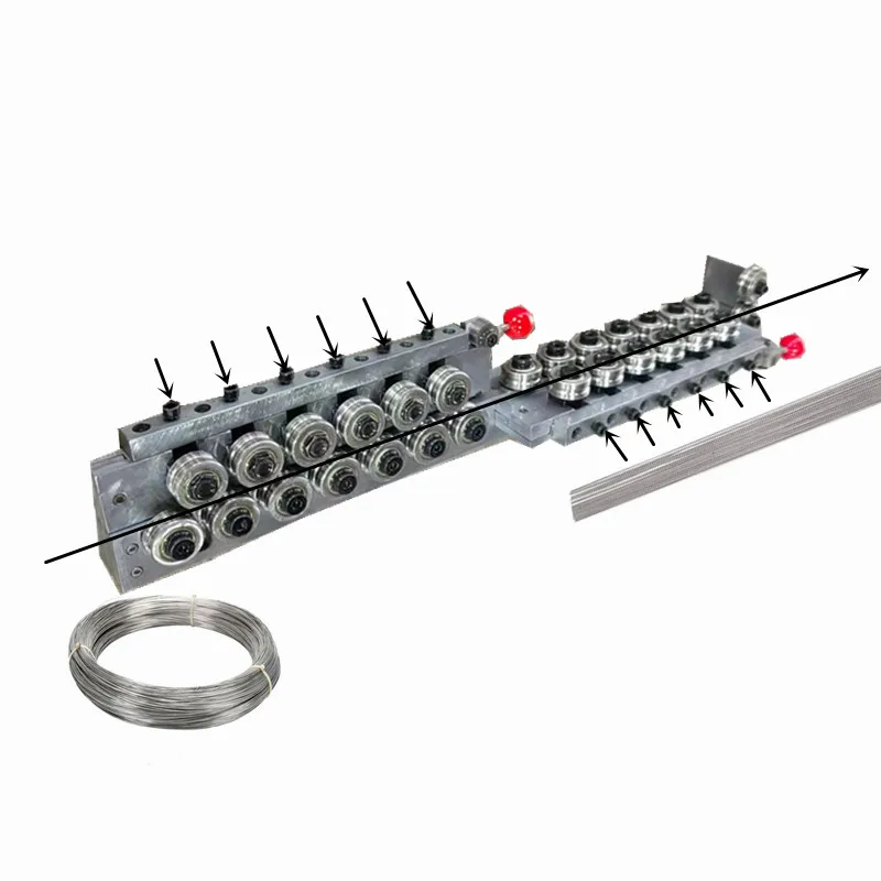Raddrizzatrice per filo di acciaio stabile da 0,5-1 mm con placcatura in nichel di nuovo design