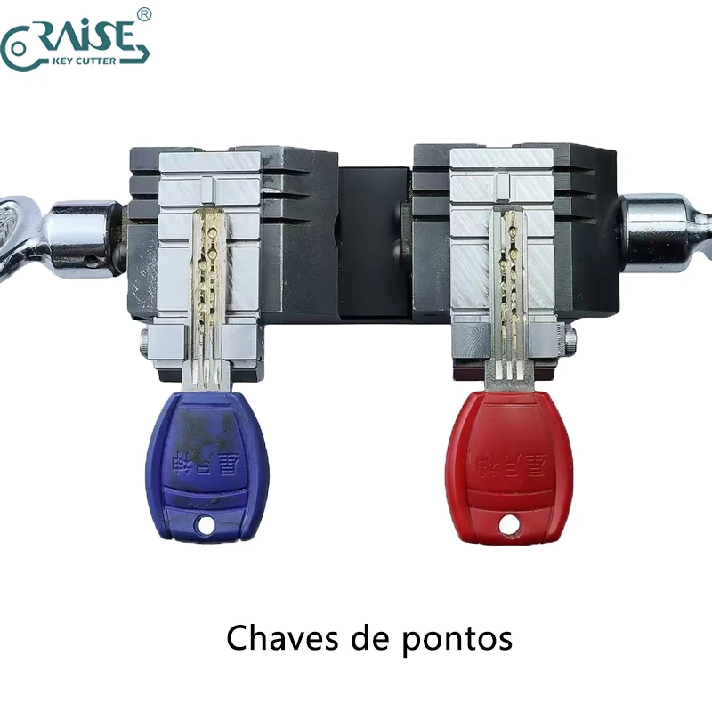 Mandíbula de fixação de chave multifuncional para máquina de corte de chave manual, acessórios, ferramentas de serralheiro