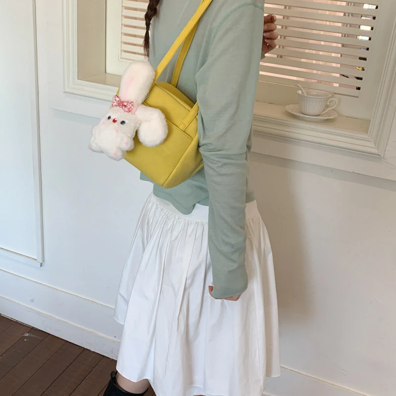 

Korean-style suede toast bag for women2026New trendy, fashionable, high-end shoulder bag, underarm bag, commuter crossbody bag