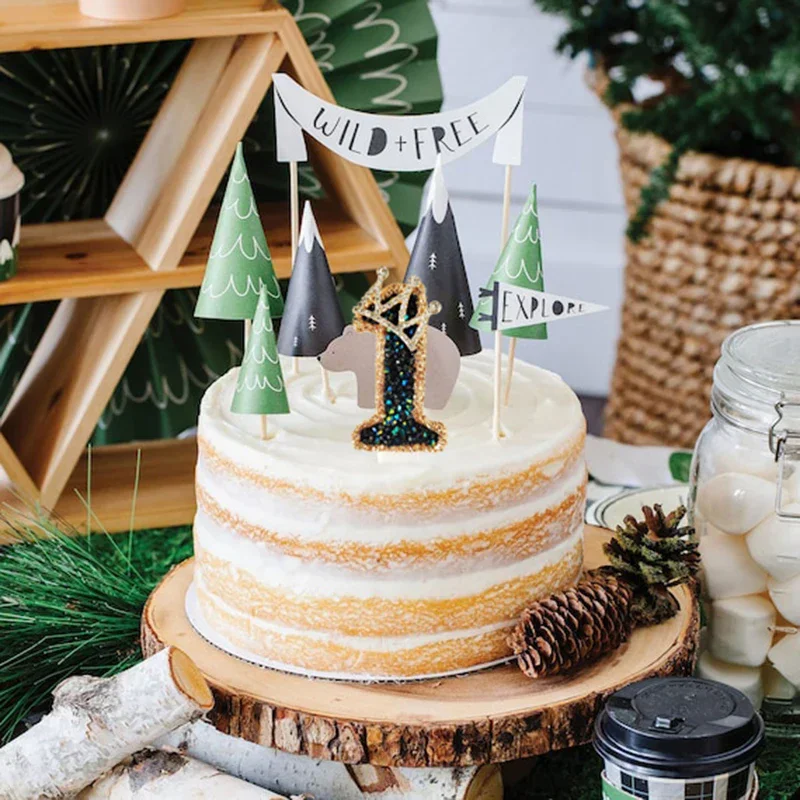 Diamond Black Birthday Number Candles Digital 0-9 Dessert Cake Topper Adults Kids Birthday Party Decoration Faovors Supplies DIY