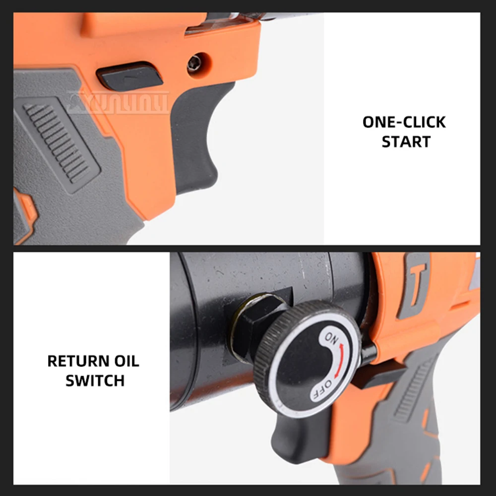 Punzonatrice idraulica senza fili |   Perforatrice portatile per vassoi per cavi, ferro angolare, acciaio a C e montaggio solare ​