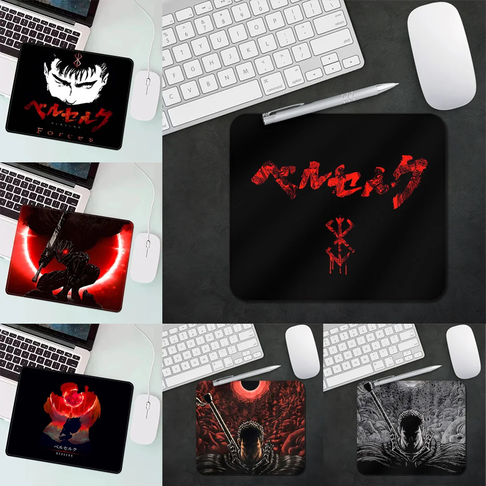 Anime Berserks Gaming Mouse Pad XS Small Mousepad For PC Gamer Desktop Decoration Office Mouse Mat Deskmat Rug