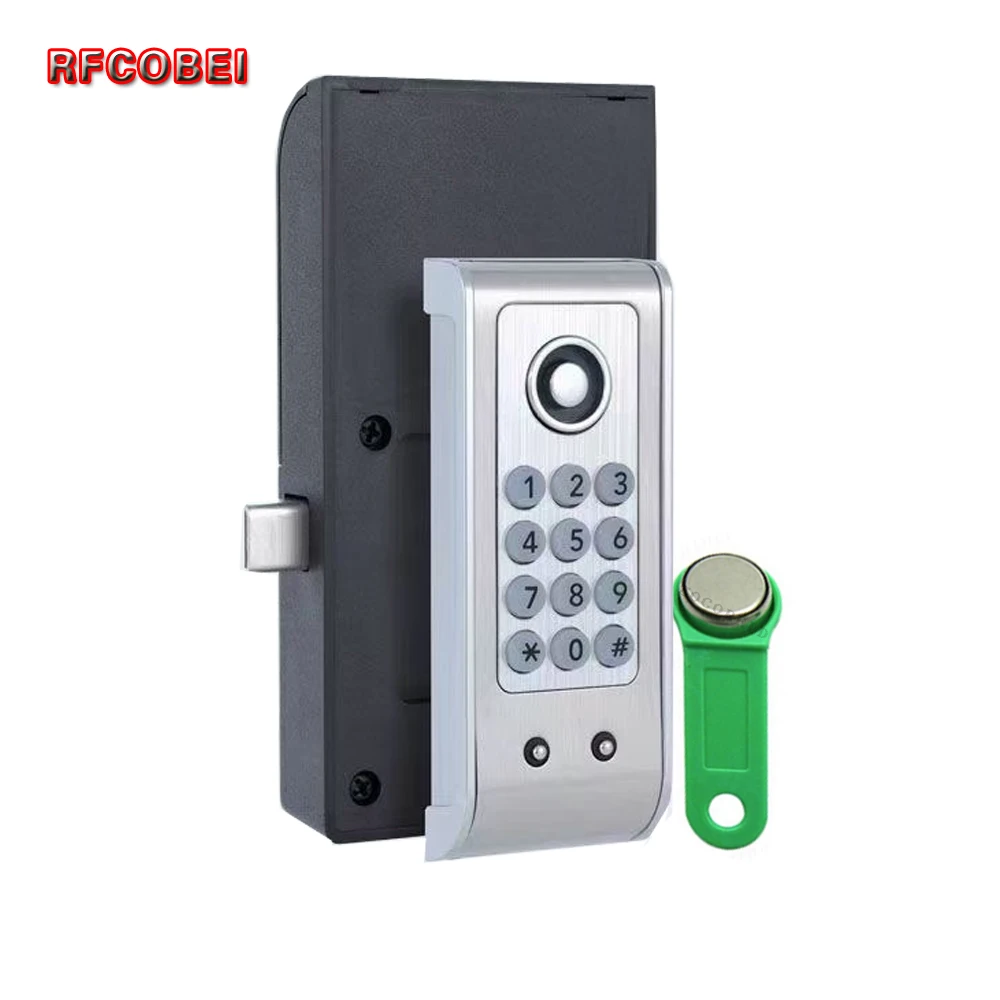 TM key/Temporary Password Modern Simple Document Cabinet, Clothes Drawer, Gym Cabinet Door Electronic Lock