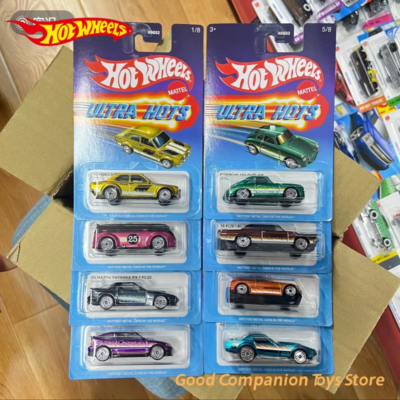 

Original Hot Wheels Ultra Hots Series 1/64 Diecast Alloy Car Model 67 Pontiac Gto & Volkswagen Collectible Play Toys Boys Gifts