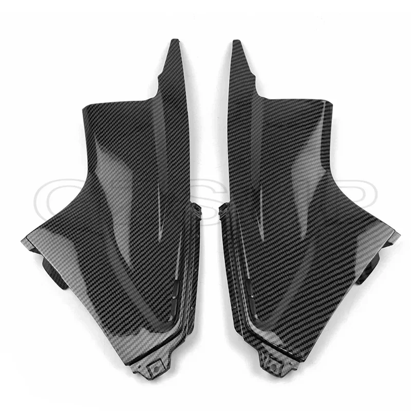 Motorcycle Carbon fiber pattern Air Dust Cover Fairing Insert Accessories fit For Yamaha YZF R6 2003 2004 2005 - Image 5