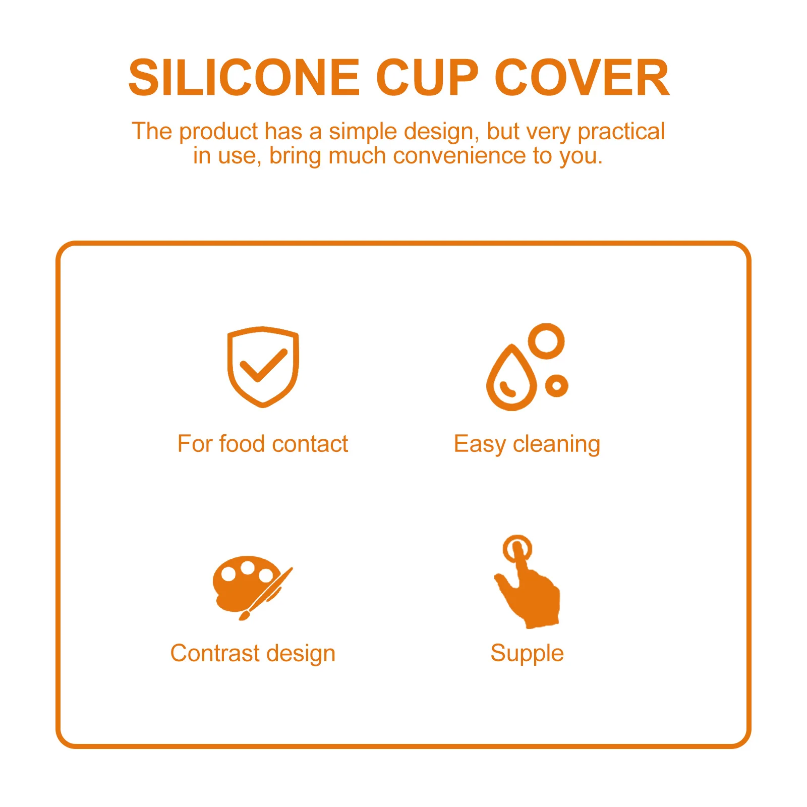 

6Pcs Transparent Silicone Mug Covers with Diamond Design Leakproof Drink Cup Lids Keep Warm and Fresh Reusable Lid Set for Home