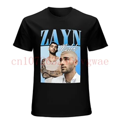 Zayn malikシャツクラシックヒップホップ半袖ユニセックスTシャツ