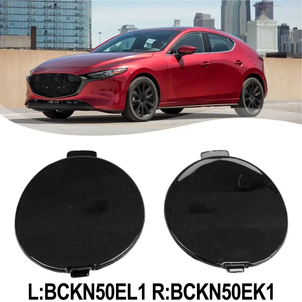 

For MAZDA 3 For Hatchback 2019 2023 Rear Bumper Tow Eye Cover Fits Right Left with Part Numbers BCKN50EK1 BCKN50EL1