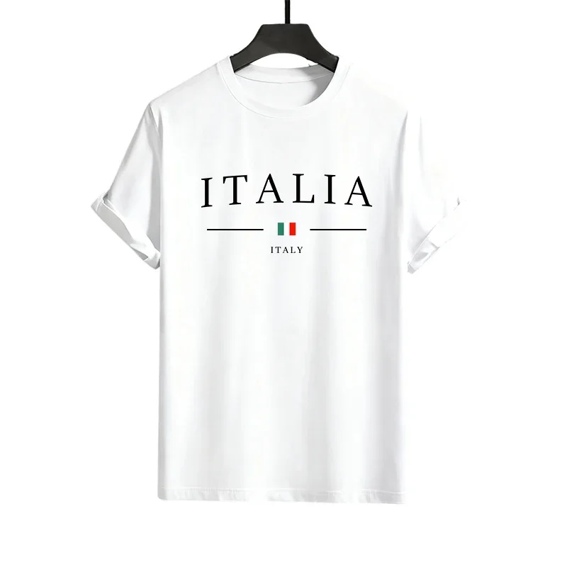 2026 novos homens agasalho itália moda tshirt moletom urbano esportes outfit masculino primavera verão casa conforto ao ar livre conjunto legal