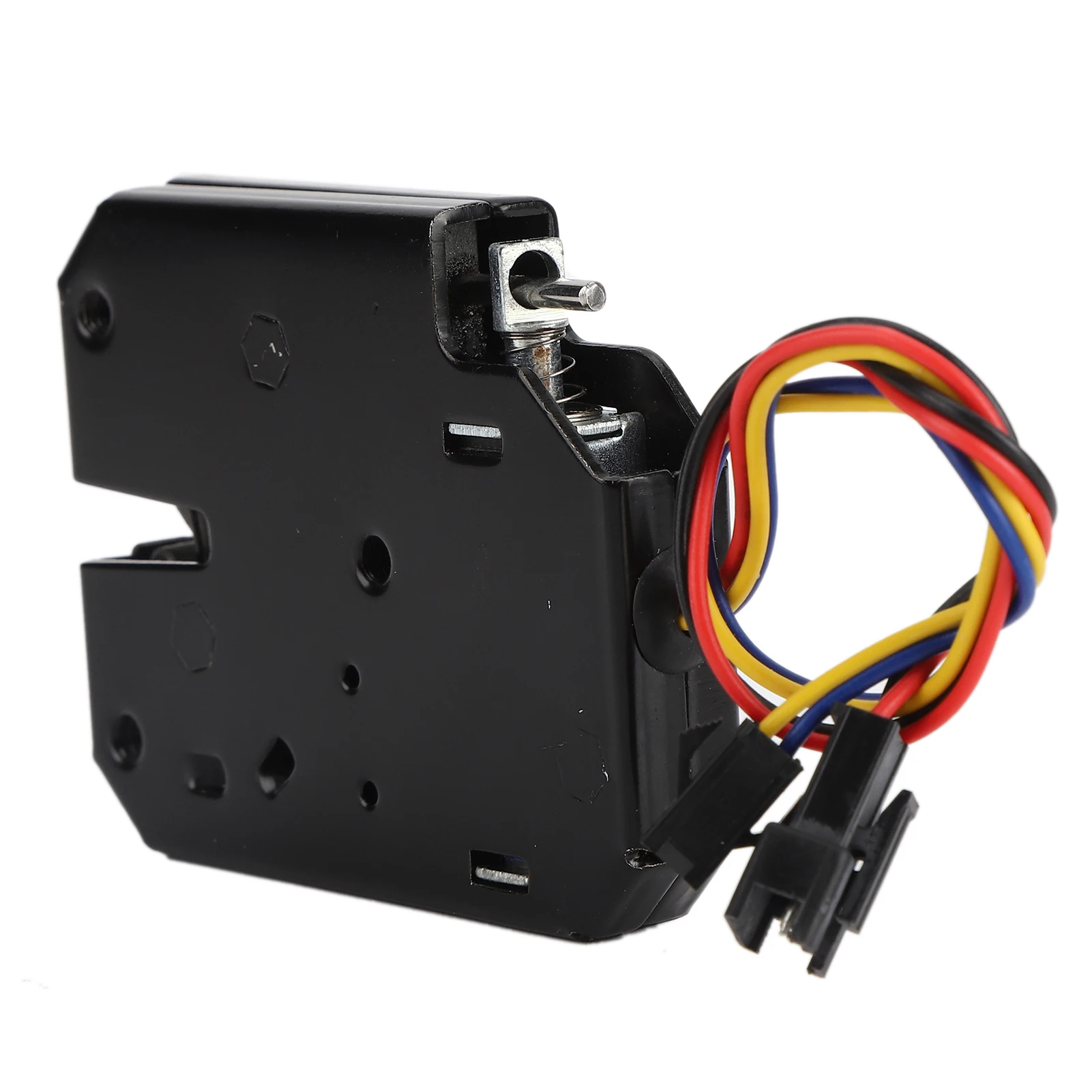 Electric Cabinet Lock 12V 2A Electromagnetic Electric Control Cabinet Drawer Lockers Lock Steel Black Electric Lock Tool