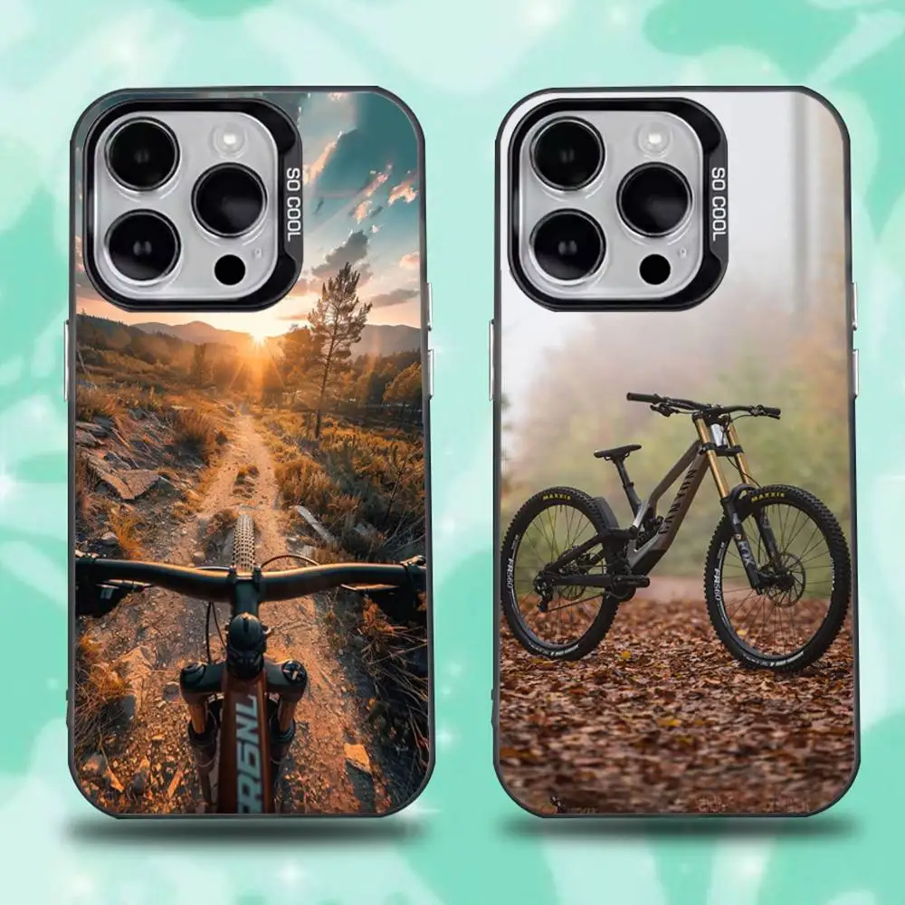 

Bike Life Phone Case For iPhone 16,15,14,13,12,11,Pro,Max,Plus,Mini,XS,SE Anti Fall Black Matte Hard Bumper