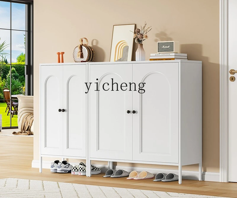 

ZYA shoe cabinet household entrance door floor-to-ceiling multi-layer dust-proof shoe rack storage cabinet integrated