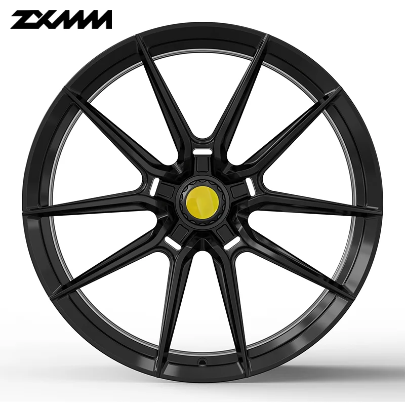 

Forged Alloy 18 Inch 5x130 5*114.3 5*127 Passenger Car for Glc250/BMWX3 X5 Black Concave Car