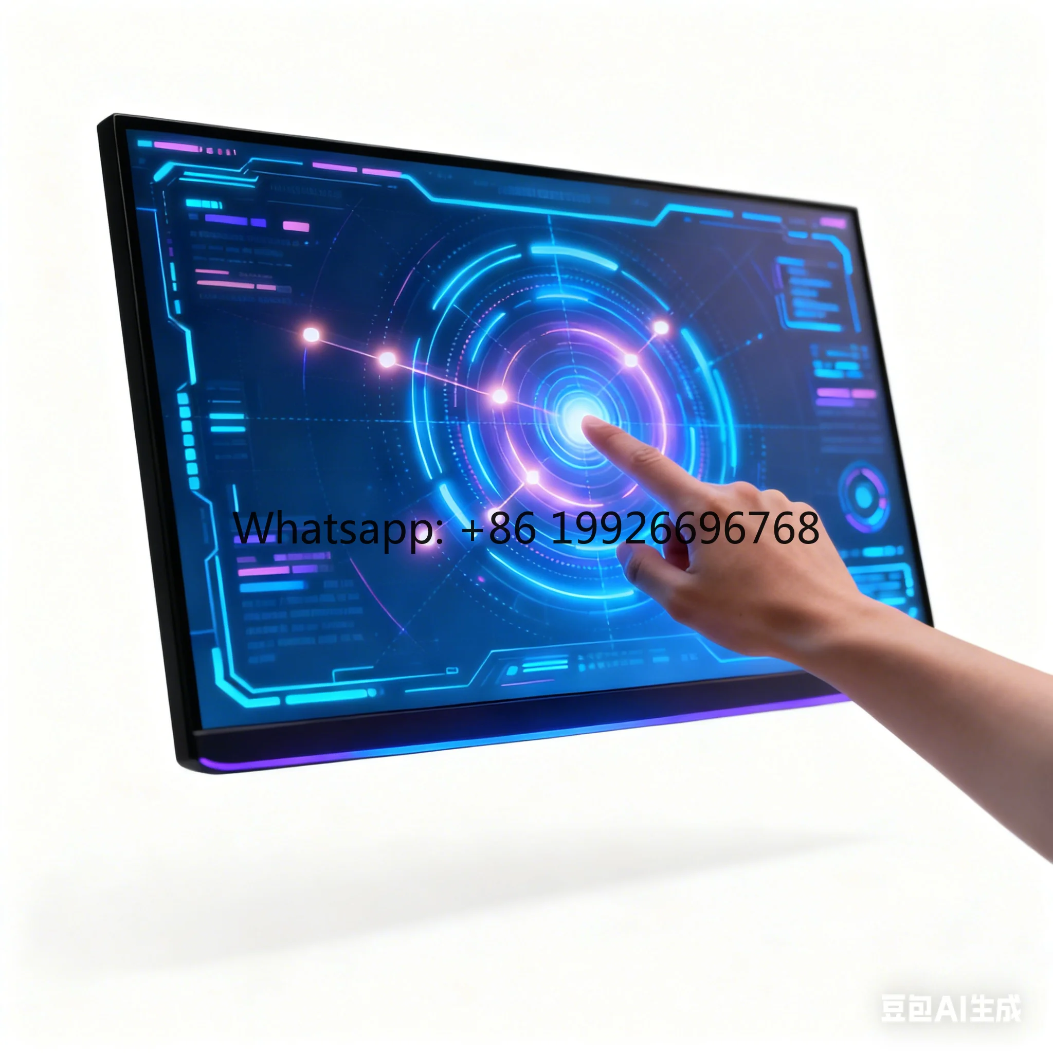 27-inch Capacitive Touch Screen Display Configured with System, Touch Accessories for Equipment Ultra-thin High Cost Performance