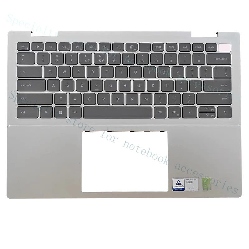 

Серебристая подставка для рук A+ с клавиатурой (US) для Dell Inspiron 14 Plus 7430