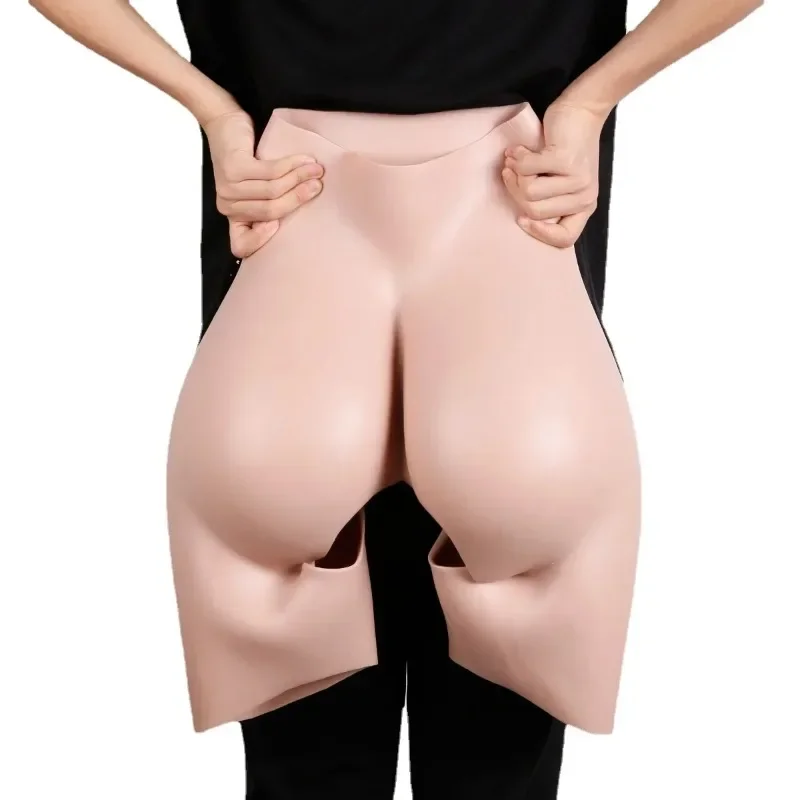 Open Range Silicone Buttocks and Crotch Pants CD Crossover Super Sexy Silicone Buttocks with 2-6cm Thicker Buttocks