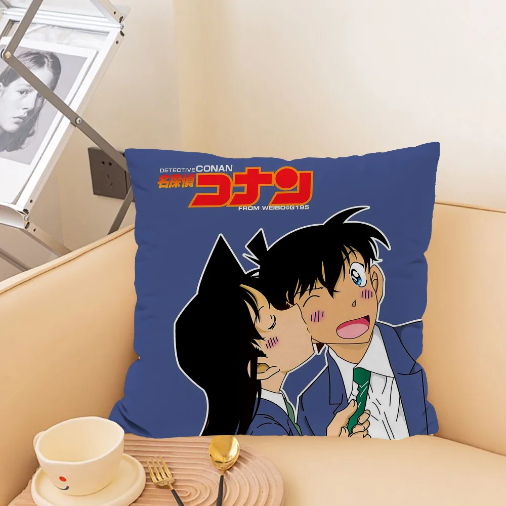 Cushion Cover Pillow Cover Cushions Cover D-detective C-conan Pillowcases for Pillows 45x45 Decorative Pillowcase Decor 40x40