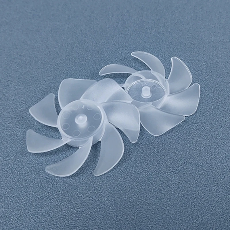 Mini Fan Plastic Fan Replacement Small Power Hair Dryer Fan Leaves Dropshipping