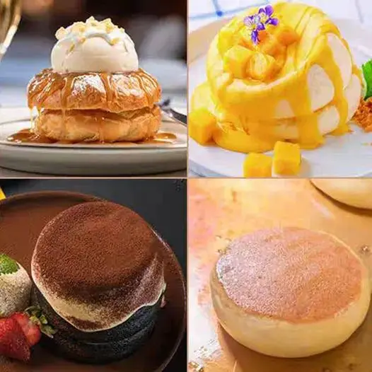 

Коммерческая блинница для суфле, машина Dorayaki, электрическая сковорода для приготовления блинов