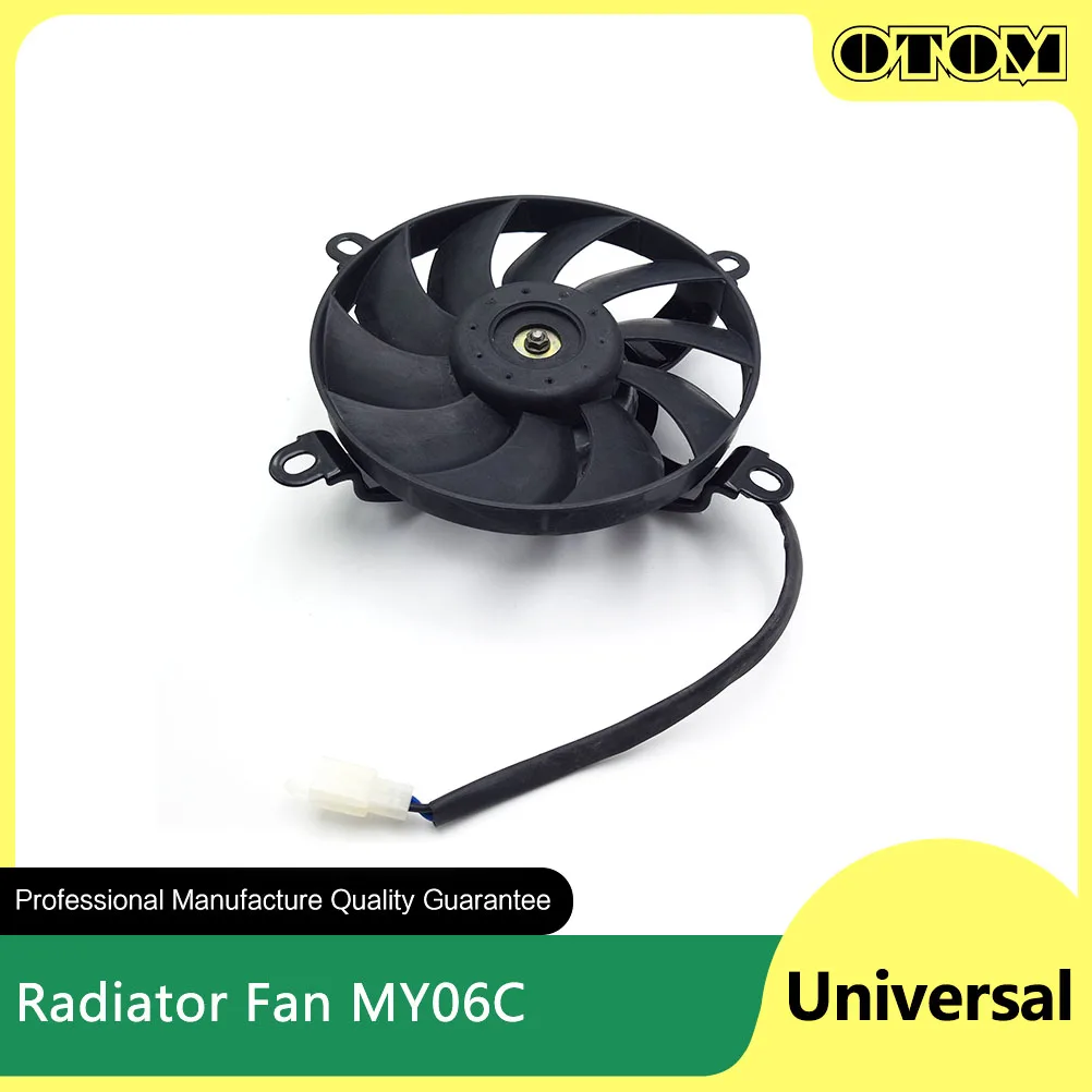 

OTOM 6 Inch Motocycle Radiator Fan 12V DC Engine Electric Cooling Large Flow Cooler For HONDA KTM YAMAHA KAWASAKI SUZUKI GASGAS