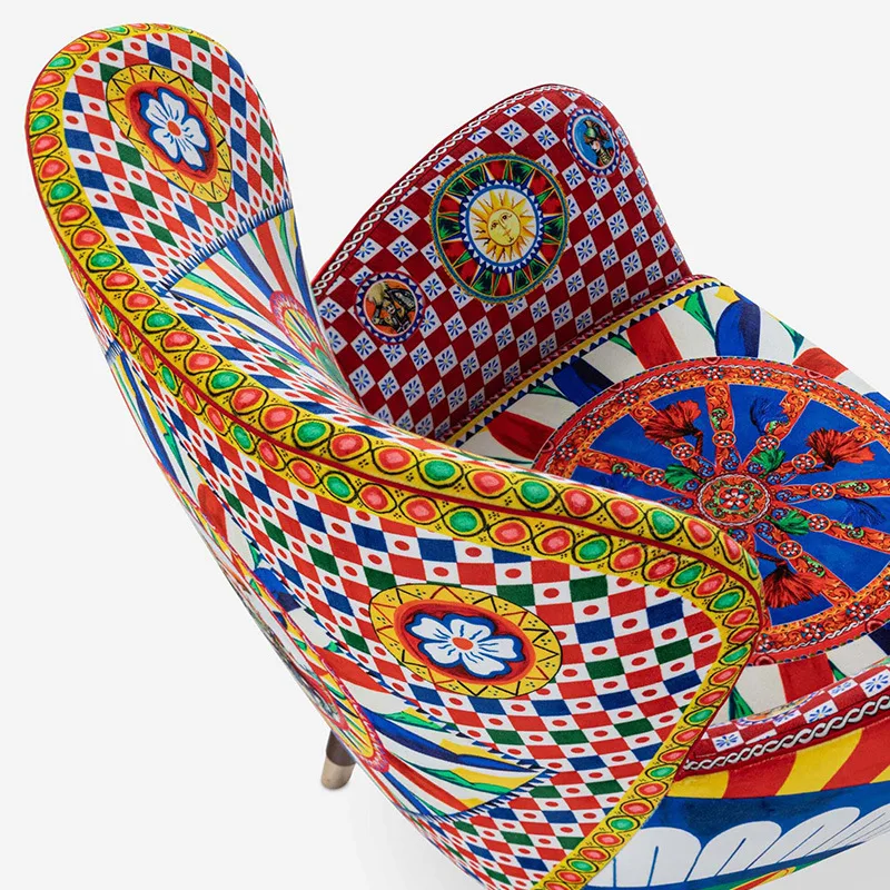 Poltrona Cadeira de jantar sofisticada