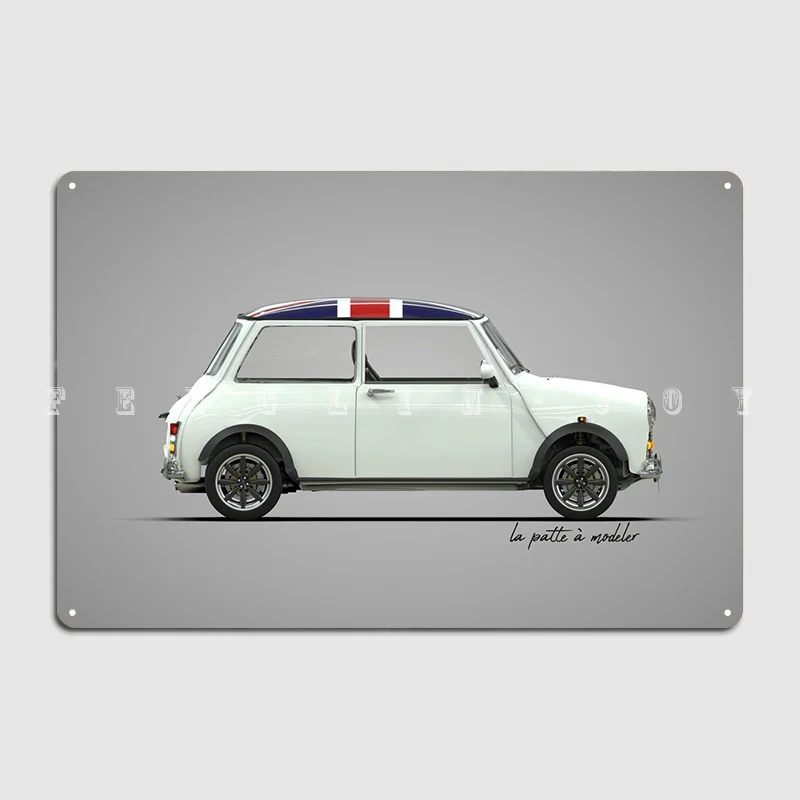 Austin Mini Metal Plaque Poster Garage Club Wall Decor Cinema Kitchen Create Tin Sign Poster