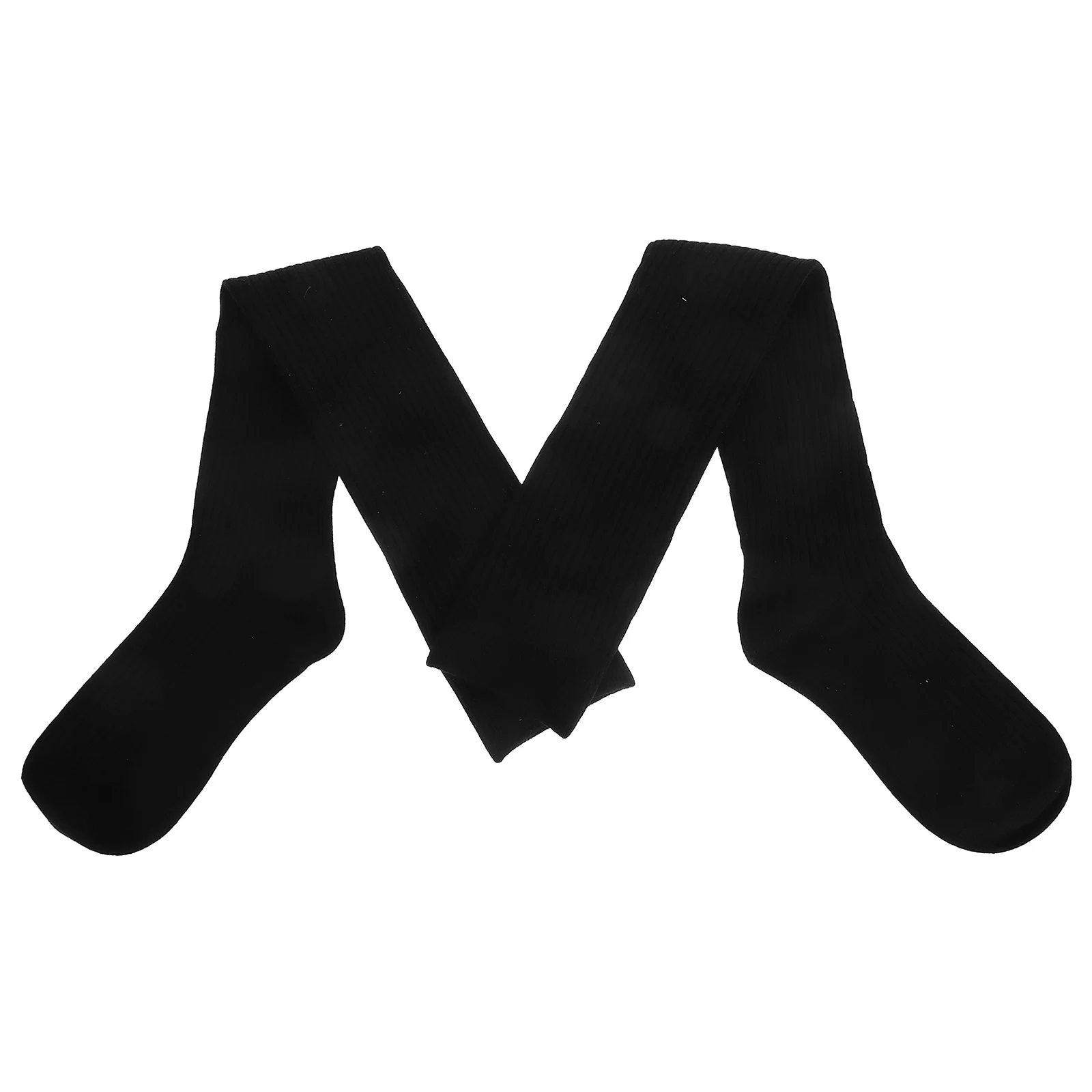 

Thermal Stockings Warm Wool Socks for Women Black Cashmere Over Knee Above Knee Socks Winter Stockings Long Leggings