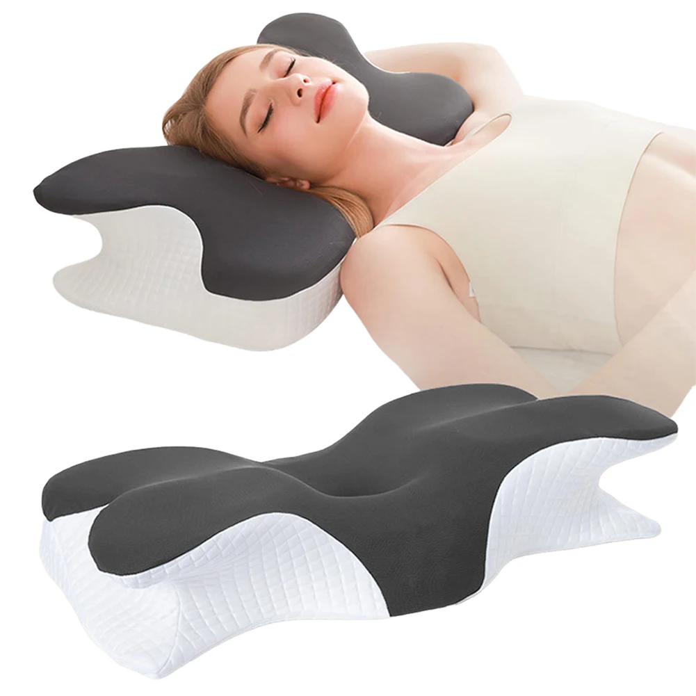 

Ортопедическая подушка в форме бабочки с эффектом памяти, эргономичная, комфортная, мягкая, для сна, для дома и спальни