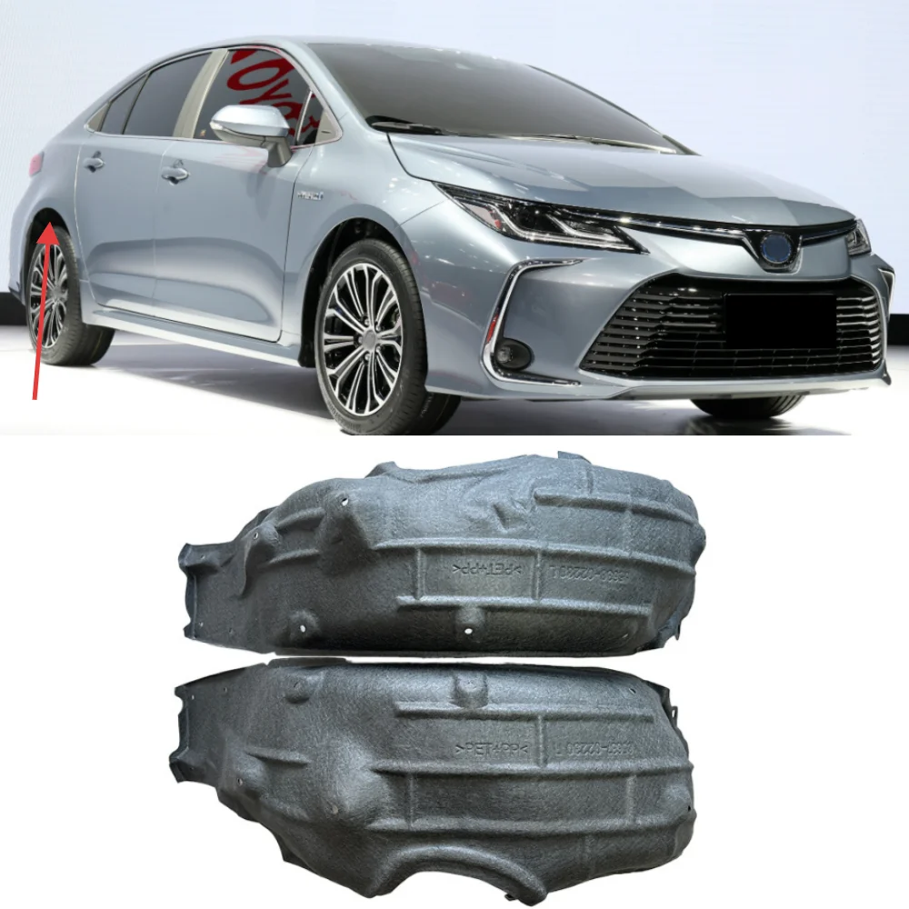 

Для Toyota Corolla 2019-2020 автомобильная подкладка арки заднего колеса брызговик OE: 65638-02230 65637-02230