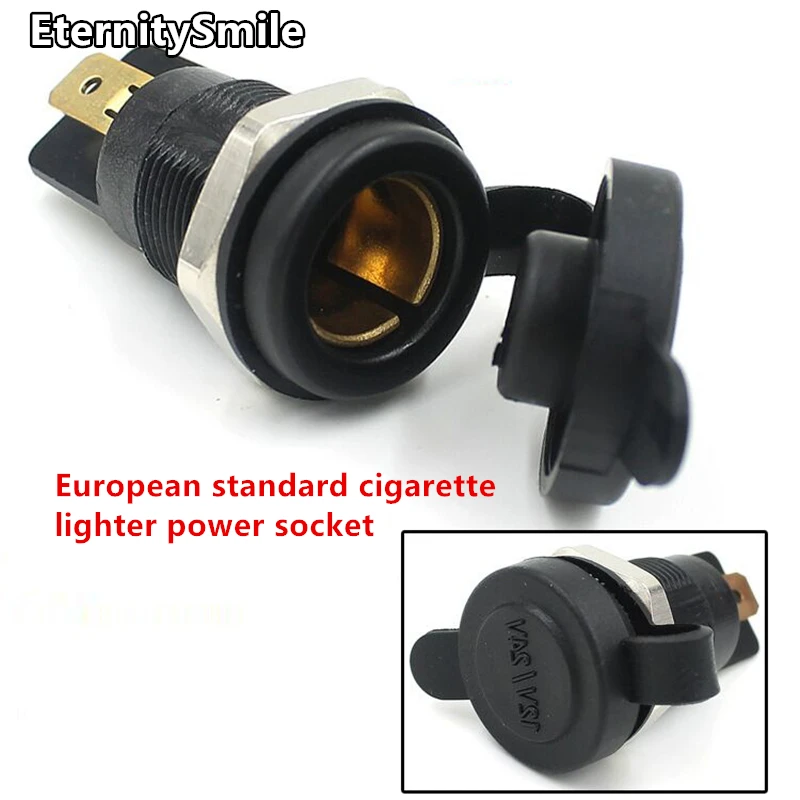 12V/24V staub dichtes Auto USB-Steckdose Auto Zigaretten anzünder Buchse Buchse Gleichstrom Steckdose EU