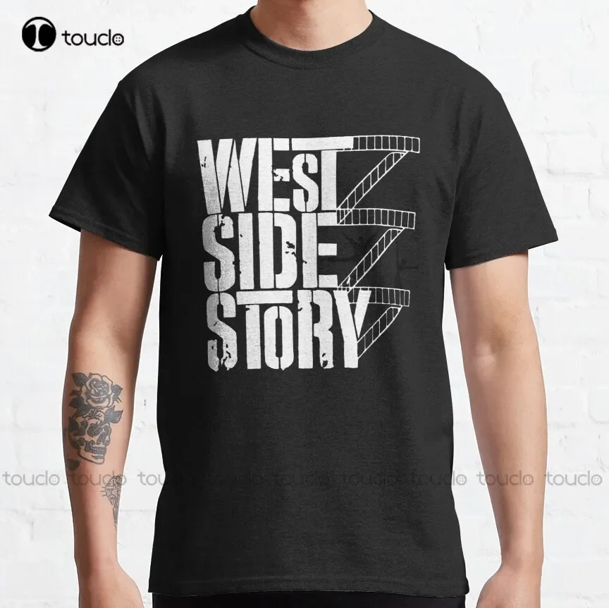 West Side Story Classic Guys Unisex Tee Logo Cheap Classic T-Shirt Mens Black Shirt Custom Aldult Teen Unisex Xs-5Xl New Cotton