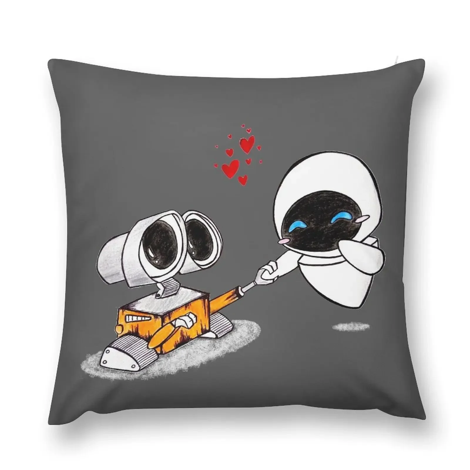 

Wall.e Eve Pencilcolor drawing Throw Pillow Sitting Cushion sleeping pillows covers for pillows pillow