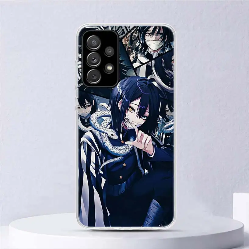 Demon Slayer Iguro Obanai miękkie etui do Samsung Galaxy A52 A53 A54 A32 A34 A22 A24 A12 A14 etui na telefon A33 A23 A13 A02S A03S A04