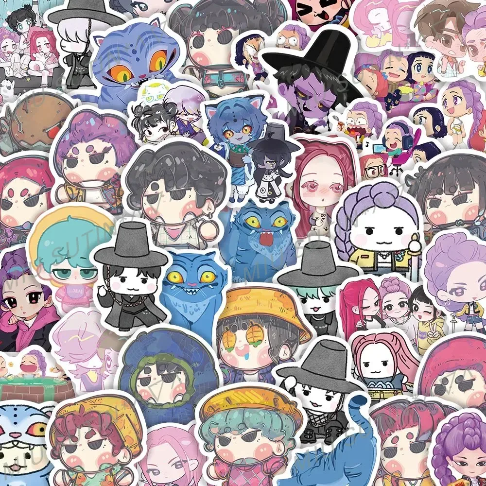 

Наклейки версии Q, наклейки для мальчиков дьявола, аниме-стиль для ноутбуков, скейтбордов, мобильных телефонов, чемоданов, велосипедов, украшения для вечеринки