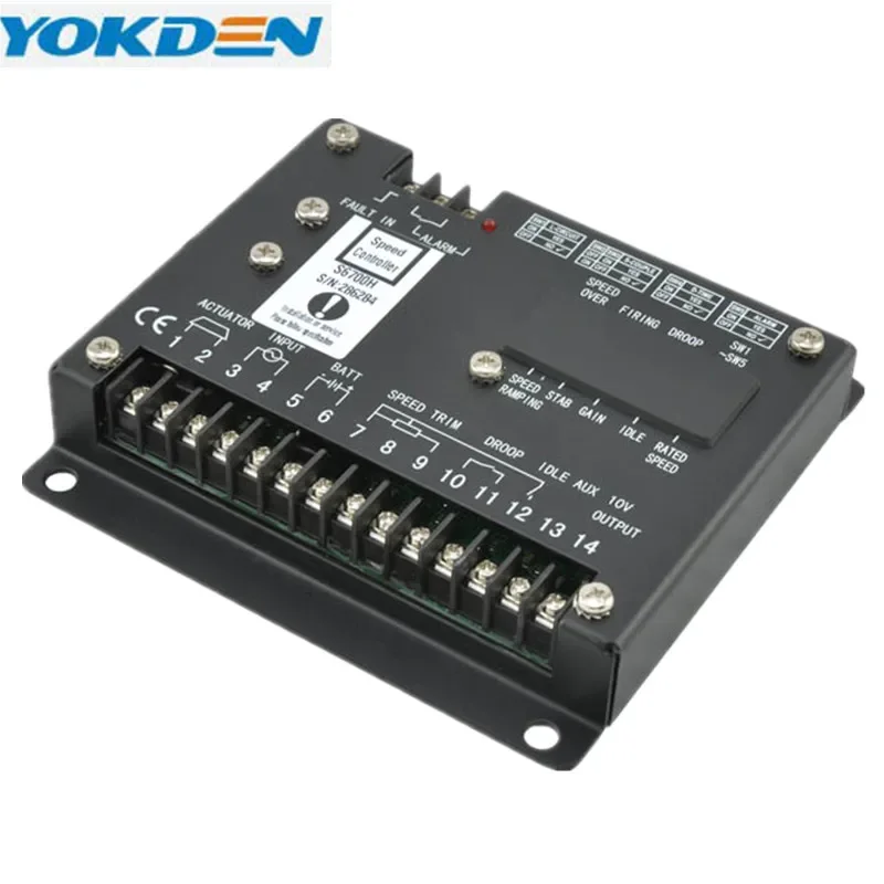 Diesel Generator Speed Controller Control Module S6700H Speed Control System